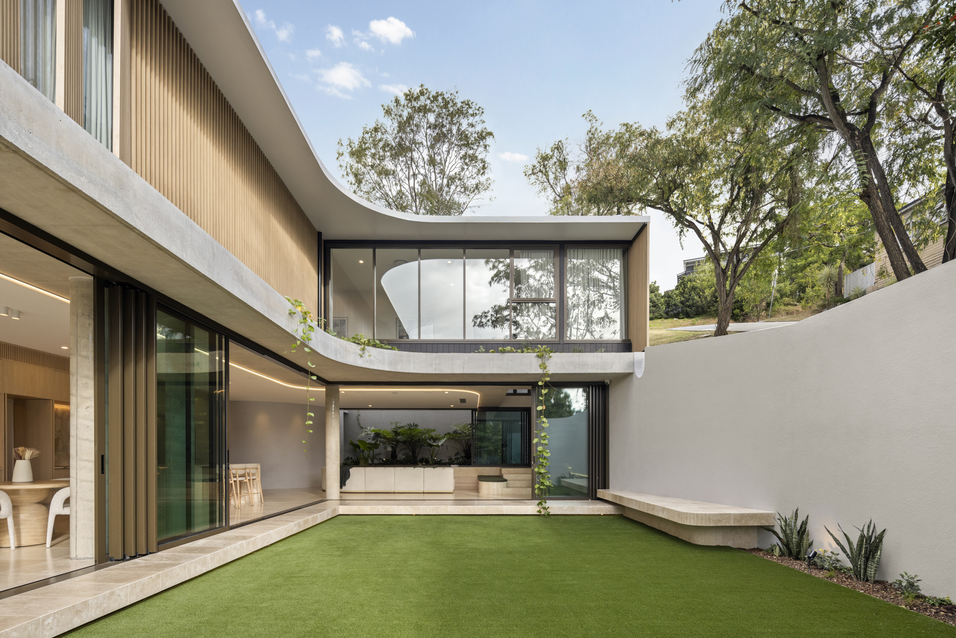 Sabre House central courtyard